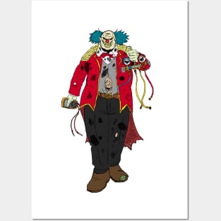 Evil HVAC Clown Posters and Art